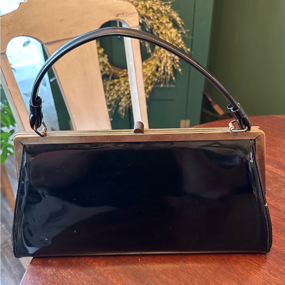 Vintage Verdi Handbag Structured Frame & Handle 50’s